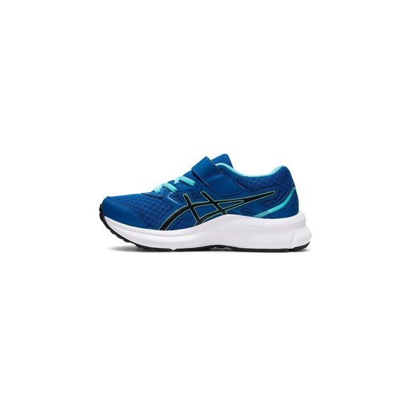 ASICS Kid's JOLT 3 Pre-School Running Shoe, Lake Drive (Blue) & black - Size 2 - Picture 4 of 4